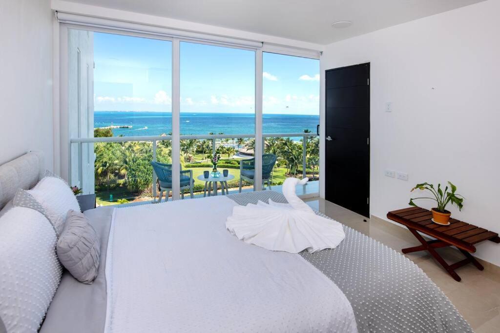 Amara, Depa Con Vista Al Mar Apartment Канкун Екстериор снимка