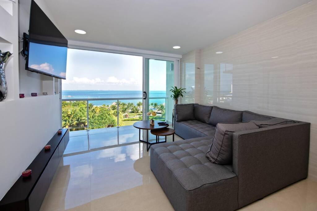 Amara, Depa Con Vista Al Mar Apartment Канкун Екстериор снимка