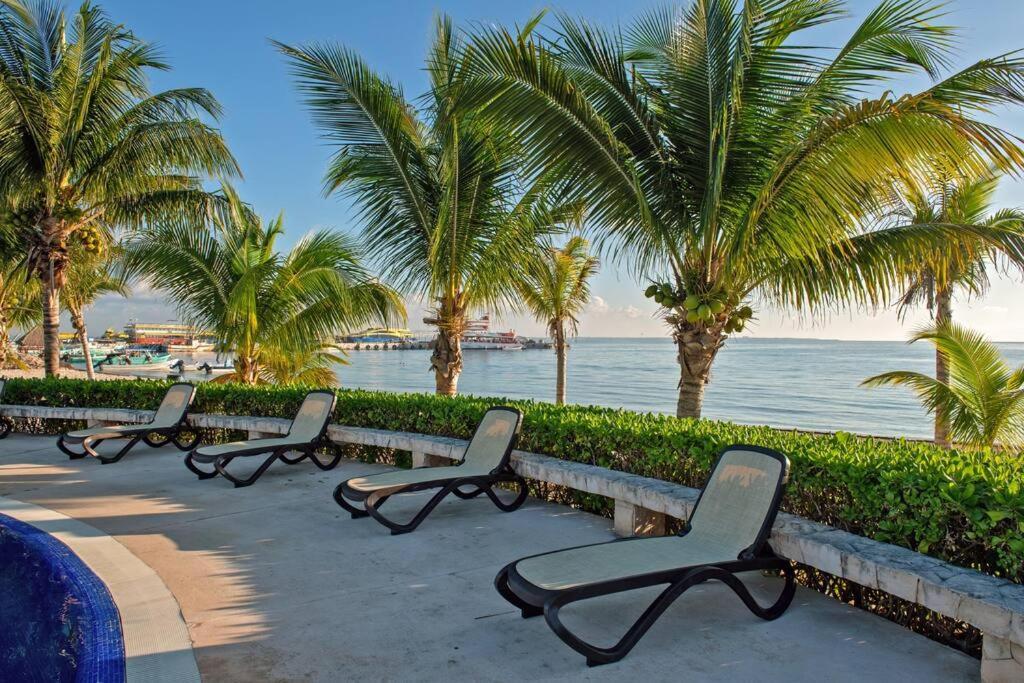 Amara, Depa Con Vista Al Mar Apartment Канкун Екстериор снимка